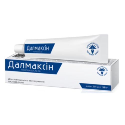 Далмаксін 20 мг/г туба мазь 25 г в місті Крюківщина : ціни, характеристика.  - фото №1 Далмаксін 20 мг/г туба мазь 25 г в місті Крюківщина : ціни, характеристика.