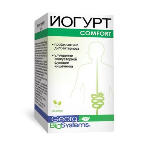 Йогурт Comfort капсули №30 в місті Глобине : ціни, характеристика.  - фото №1 Йогурт Comfort капсули №30 в місті Глобине : ціни, характеристика.