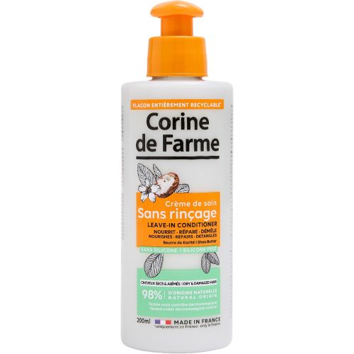 Кондиціонер Corine de Farme (Корін де Фарм) для волосся незмивний 200 мл в Києві : ціни, характеристика.  - фото №1 Кондиціонер Corine de Farme (Корін де Фарм) для волосся незмивний 200 мл в Києві : ціни, характеристика.