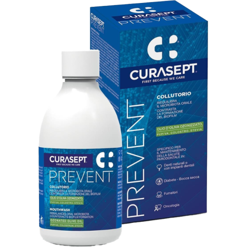 Ополіскувач Curasept Prevent, захист ротової порожнини 300 мл в місті Вишгород : ціни, характеристика.  - фото №1 Ополіскувач Curasept Prevent, захист ротової порожнини 300 мл в місті Вишгород : ціни, характеристика.