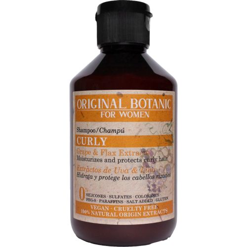 Шампунь Original Botanic (Ориджинал Ботаник) Curly для вьющихся волос женский 250 мл в городе Вышгород : цены, характеристики.  - фото №1 Шампунь Original Botanic (Ориджинал Ботаник) Curly для вьющихся волос женский 250 мл в городе Вышгород : цены, характеристики.