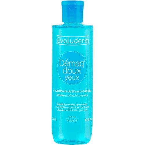 Средство Evoluderm (Эволюдерм) для снятия макияжа с глаз нежное, 250 мл в городе Первомайск : цены, характеристики.  - фото №1 Средство Evoluderm (Эволюдерм) для снятия макияжа с глаз нежное, 250 мл в городе Первомайск : цены, характеристики.