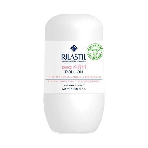 Дезодорант-антиперспірант кульковий Rilastil (Ріластіл) Део Ролл 48 годин захист 50 мл в місті Канів : ціни, характеристика.  - фото №1 Дезодорант-антиперспірант кульковий Rilastil (Ріластіл) Део Ролл 48 годин захист 50 мл в місті Канів : ціни, характеристика.