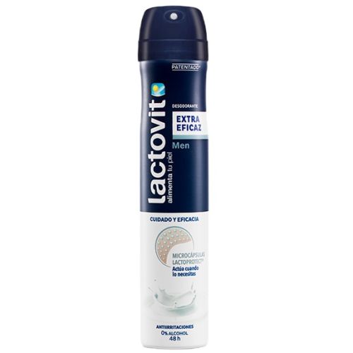 Дезодорант Lactovit (Лактовит) Extra Effective мужской спрей 200 мл в городе Первомайск : цены, характеристики.  - фото №1 Дезодорант Lactovit (Лактовит) Extra Effective мужской спрей 200 мл в городе Первомайск : цены, характеристики.