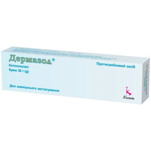 Дермазол 2% крем 30 г в городе Глобино : цены, характеристики.  - фото №1 Дермазол 2% крем 30 г в городе Глобино : цены, характеристики.