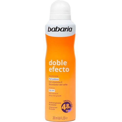 Дезодорант-спрей Babaria (Бабария) двойной эффект с витамином Е, 200 мл в городе Вышгород : цены, характеристики.  - фото №1 Дезодорант-спрей Babaria (Бабария) двойной эффект с витамином Е, 200 мл в городе Вышгород : цены, характеристики.