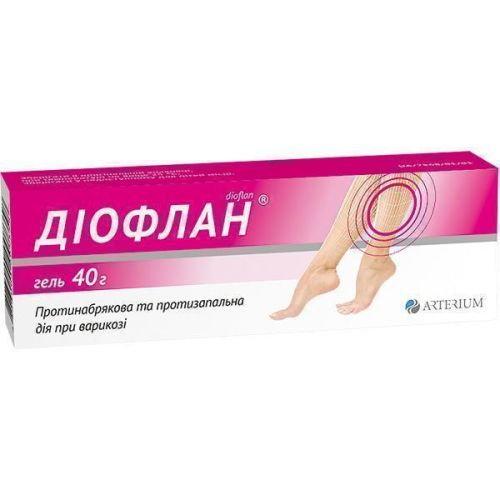 Діофлан гель туба 40 г  в місті Перещепине : ціни, характеристика.  - фото №1 Діофлан гель туба 40 г  в місті Перещепине : ціни, характеристика.