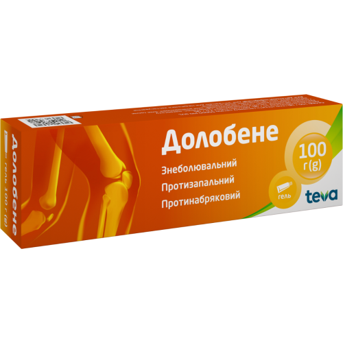 Долобене гель 100 г в місті Харків : ціни, характеристика.  - фото №1 Долобене гель 100 г в місті Харків : ціни, характеристика.