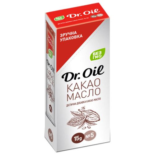 Какао масло Dr.Oil стик №5 в місті Запоріжжя : ціни, характеристика.  - фото №1 Какао масло Dr.Oil стик №5 в місті Запоріжжя : ціни, характеристика.