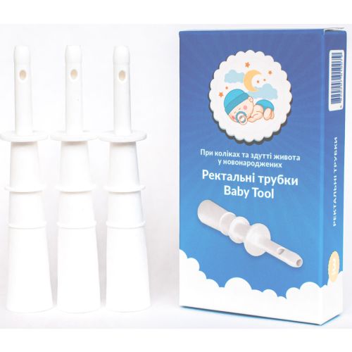 Набір ректальних трубок Baby Tool №3 недорого - фото №1 Набір ректальних трубок Baby Tool №3 недорого