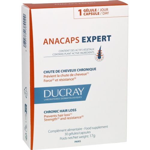 Дієтична Добавка харчова Ducray (Дюкрей) Анакапс Реактив №30 в місті Перещепине : ціни, характеристика.  - фото №1 Дієтична Добавка харчова Ducray (Дюкрей) Анакапс Реактив №30 в місті Перещепине : ціни, характеристика.