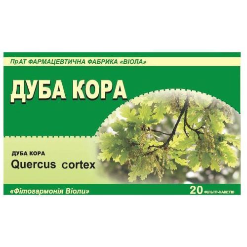 Дуба кора по 1.5 г у фільтр-пакетах №20 в місті Канів : ціни, характеристика.  - фото №1 Дуба кора по 1.5 г у фільтр-пакетах №20 в місті Канів : ціни, характеристика.