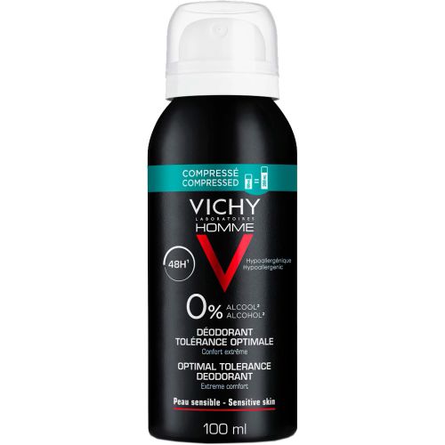 Дезодорант Vichy (Виши) 48 часов для мужчин оптимальный комфорт для чувствительной кожи 100 мл в городе Канев : цены, характеристики.  - фото №1 Дезодорант Vichy (Виши) 48 часов для мужчин оптимальный комфорт для чувствительной кожи 100 мл в городе Канев : цены, характеристики.