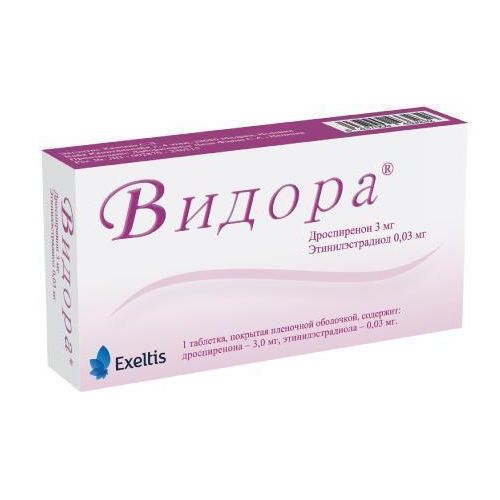 Видора 3 мг/0,03 мг таблетки №28 в городе Гайсин : цены, характеристики. - фото №1 Видора 3 мг/0,03 мг таблетки №28 в городе Гайсин : цены, характеристики.