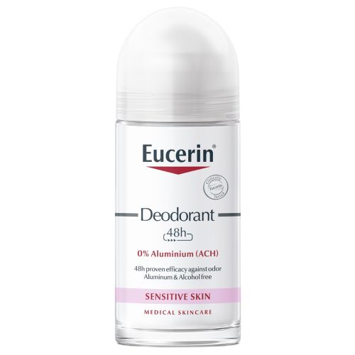 Шариковый дезодорант Eucerin (Юцерин) без алюминия 48 часов защиты для чувствительной кожи 50 мл в городе Рахов : цены, характеристики.  - фото №1 Шариковый дезодорант Eucerin (Юцерин) без алюминия 48 часов защиты для чувствительной кожи 50 мл в городе Рахов : цены, характеристики.