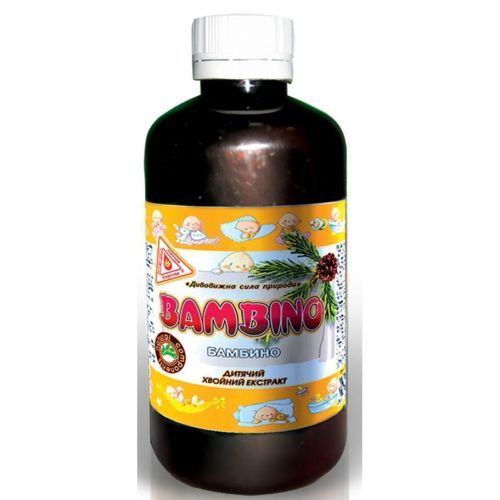Екстракт хвойний для дітей Бамбіно 200 мл в місті Вишгород : ціни, характеристика.  - фото №1 Екстракт хвойний для дітей Бамбіно 200 мл в місті Вишгород : ціни, характеристика.