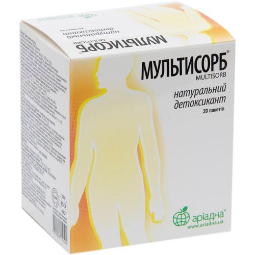 Мультисорб порошок 3 г пакетики №20 в городе Вышгород : цены, характеристики.  - фото №1 Мультисорб порошок 3 г пакетики №20 в городе Вышгород : цены, характеристики.