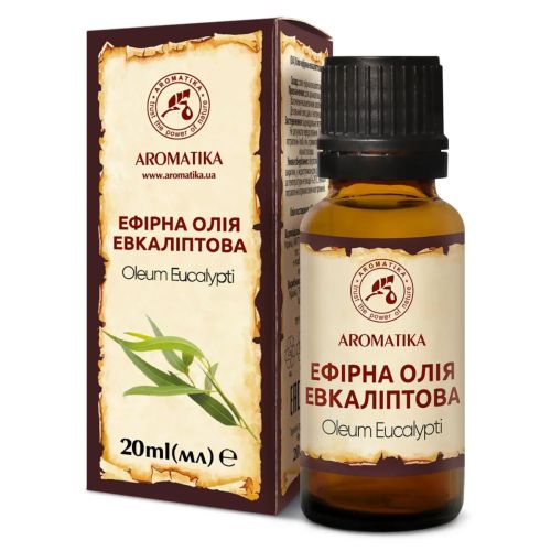 Олія ефірна Евкаліптова 20 мл в місті Богородчани : ціни, характеристика.  - фото №1 Олія ефірна Евкаліптова 20 мл в місті Богородчани : ціни, характеристика.
