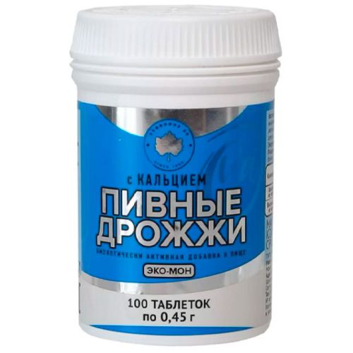Пивні дріжджі з кальцієм таблетки, 100 шт. в місті Софіївка : ціни, характеристика.  - фото №1 Пивні дріжджі з кальцієм таблетки, 100 шт. в місті Софіївка : ціни, характеристика.