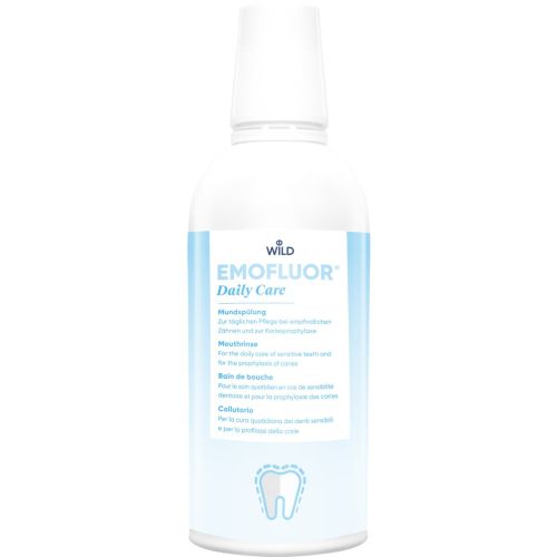 Ополіскувач для ротової порожнини Emofluor Daily Care Щоденний догляд, 400 мл в місті Вишгород : ціни, характеристика.  - фото №1 Ополіскувач для ротової порожнини Emofluor Daily Care Щоденний догляд, 400 мл в місті Вишгород : ціни, характеристика.