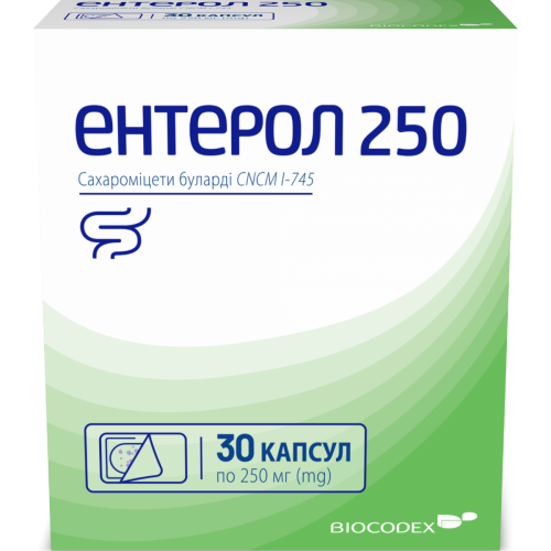 Ентерол 250 капсули №30 в місті Ірпінь : ціни, характеристика. - фото №1 Ентерол 250 капсули №30 в місті Ірпінь : ціни, характеристика.