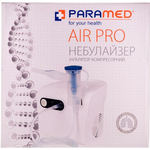 Інгалятор Paramed Air Pro компресорний в місті Канів : ціни, характеристика.  - фото №1 Інгалятор Paramed Air Pro компресорний в місті Канів : ціни, характеристика.