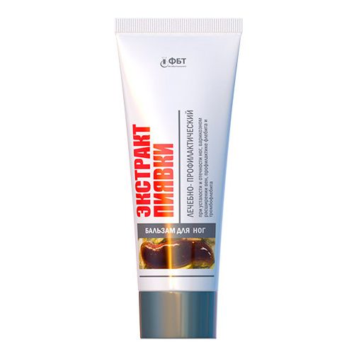 Бальзам для ніг Екстракт П'явки, 75 мл в місті Софіївка : ціни, характеристика.  - фото №1 Бальзам для ніг Екстракт П'явки, 75 мл в місті Софіївка : ціни, характеристика.