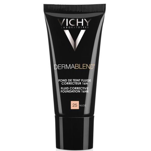 Флюид тональный Vichy (Виши) Dermablend корректирующий 30 мл (№25 телесный) в городе Вышгород : цены, характеристики.  - фото №1 Флюид тональный Vichy (Виши) Dermablend корректирующий 30 мл (№25 телесный) в городе Вышгород : цены, характеристики.