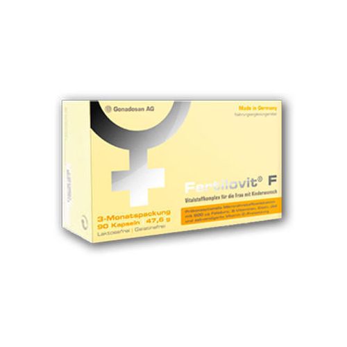 Фертиловит F капсулы №90 в аптеке - фото №1 Фертиловит F капсулы №90 в аптеке