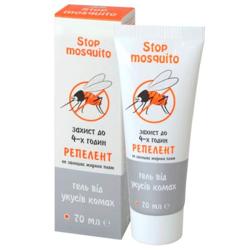 Гель Stop Mosquito Maxi репелентний для дітей 70 мл в місті Вишгород : ціни, характеристика.  - фото №1 Гель Stop Mosquito Maxi репелентний для дітей 70 мл в місті Вишгород : ціни, характеристика.