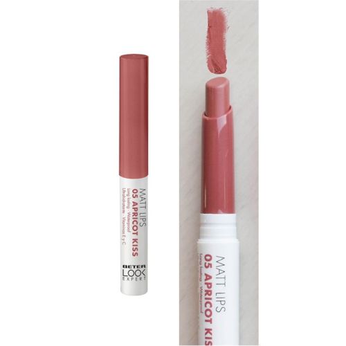 Помада Beter (Бетер) матовая для губ 05 Apricot Kiss фото - фото №1 Помада Beter (Бетер) матовая для губ 05 Apricot Kiss фото