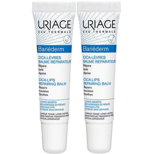Набор Uriage (Урьяж) Bariederm (Бальзам для губ 15 мл х 2 шт) - 50% на второй в городе Богородчаны : цены, характеристики.  - фото №1 Набор Uriage (Урьяж) Bariederm (Бальзам для губ 15 мл х 2 шт) - 50% на второй в городе Богородчаны : цены, характеристики.