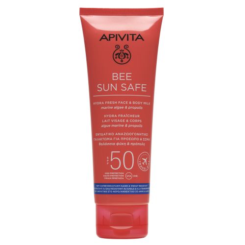 Молочко Apivita (Апівіта) Bee Sun Safe сонцезахисне для обличчя і тіла SPF50 200 мл в місті Первомайськ : ціни, характеристика.  - фото №1 Молочко Apivita (Апівіта) Bee Sun Safe сонцезахисне для обличчя і тіла SPF50 200 мл в місті Первомайськ : ціни, характеристика.