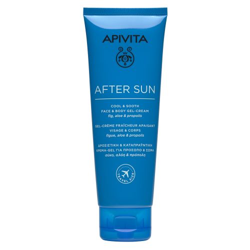 Гель-крем Apivita (Апивита) After Sun для лица и тела после солнца охлаждающий и успокаивающий 200 мл в городе Вышгород : цены, характеристики.  - фото №1 Гель-крем Apivita (Апивита) After Sun для лица и тела после солнца охлаждающий и успокаивающий 200 мл в городе Вышгород : цены, характеристики.