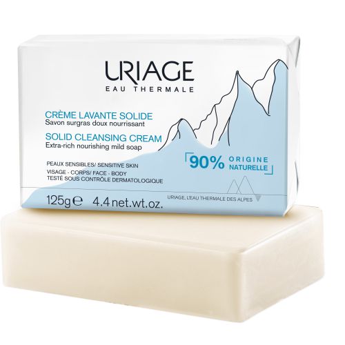 Крем-мило Uriage (Урьяж) очищуюче тверде 125 г в місті Вишгород : ціни, характеристика.  - фото №1 Крем-мило Uriage (Урьяж) очищуюче тверде 125 г в місті Вишгород : ціни, характеристика.