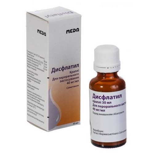 Дисфлатил краплі для орального растосування 30 мл в місті Бориспіль : ціни, характеристика. - фото №1 Дисфлатил краплі для орального растосування 30 мл в місті Бориспіль : ціни, характеристика.