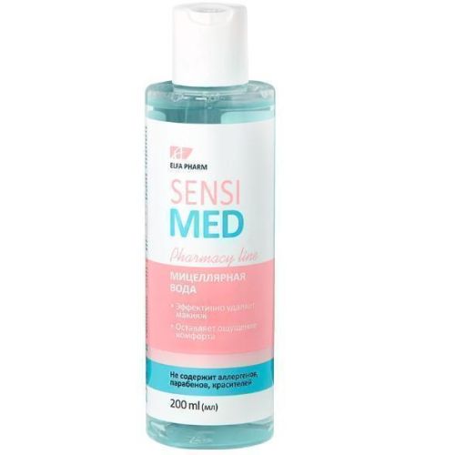 Вода міцелярна Sensi Med для обличчя 200 мл замовити - фото №1 Вода міцелярна Sensi Med для обличчя 200 мл замовити