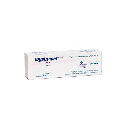 Фузідерм 2 % гель 15 г в місті Узин : ціни, характеристика. - фото №1 Фузідерм 2 % гель 15 г в місті Узин : ціни, характеристика.