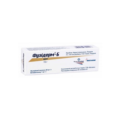 Фузідерм-Б крем для зовнішнього застосування туба 15 г в місті Узин : ціни, характеристика. - фото №1 Фузідерм-Б крем для зовнішнього застосування туба 15 г в місті Узин : ціни, характеристика.