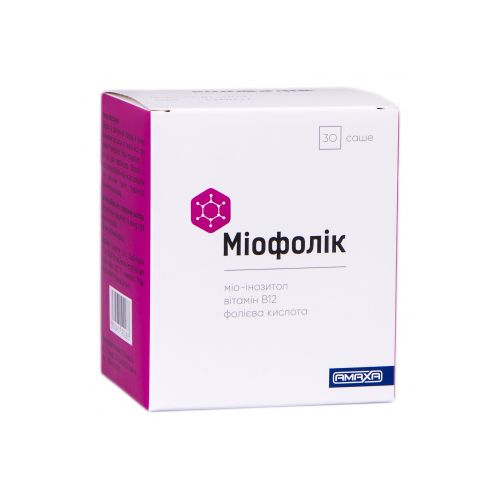 Миофолик 2 г порошок саше №30 в городе Луцк : цены, характеристики.  - фото №1 Миофолик 2 г порошок саше №30 в городе Луцк : цены, характеристики.