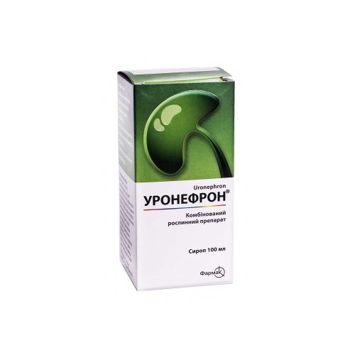 Уронефрон сироп 100 мл  в місті Глобине : ціни, характеристика.  - фото №1 Уронефрон сироп 100 мл  в місті Глобине : ціни, характеристика.