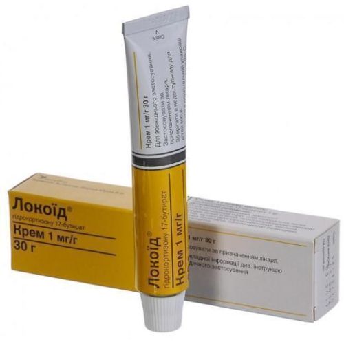 Локоїд 0,1% крем туба 30 г в місті Канів : ціни, характеристика.  - фото №1 Локоїд 0,1% крем туба 30 г в місті Канів : ціни, характеристика.