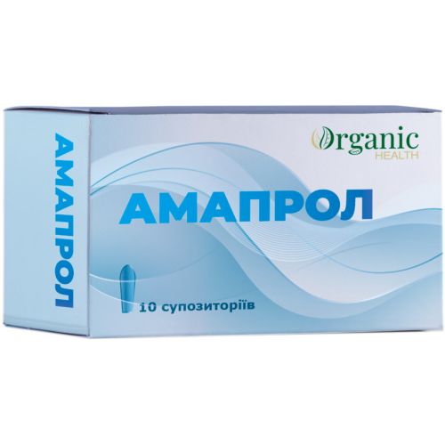 Амапрол супозиторії №10 недорого - фото №1 Амапрол супозиторії №10 недорого