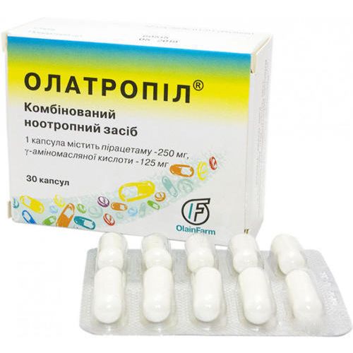 Олатропіл капсули №30 в місті Харків : ціни, характеристика. - фото №1 Олатропіл капсули №30 в місті Харків : ціни, характеристика.