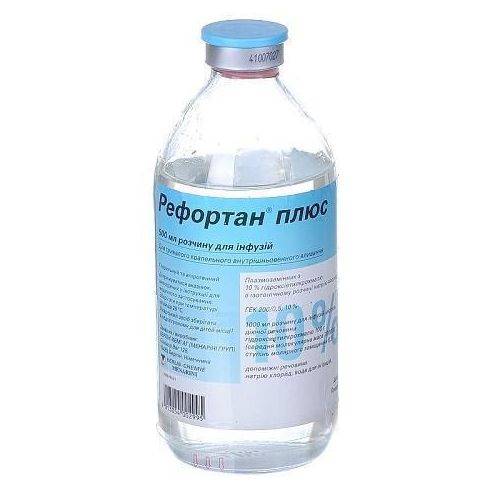 Рефортан плюс 10% раствор 500 мл в городе Луцк : цены, характеристики. - фото №1 Рефортан плюс 10% раствор 500 мл в городе Луцк : цены, характеристики.