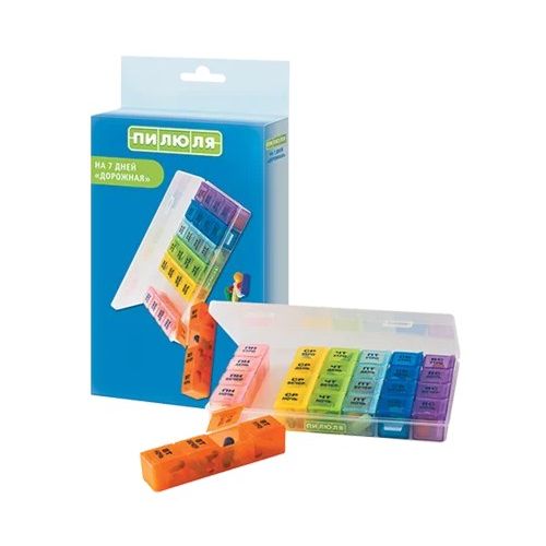 Контейнер для лекарственных средств Пилюля на неделю Дорожная в городе Борисполь : цены, характеристики. - фото №1 Контейнер для лекарственных средств Пилюля на неделю Дорожная в городе Борисполь : цены, характеристики.