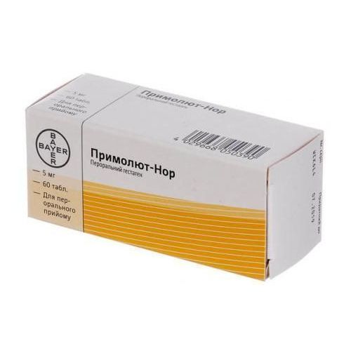 Примолют-Нор 5 мг таблетки №60  в городе Вышгород : цены, характеристики.  - фото №1 Примолют-Нор 5 мг таблетки №60  в городе Вышгород : цены, характеристики.