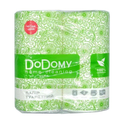 Туалетная бумага DoDomu home cleaning №4 в Украине - фото №1 Туалетная бумага DoDomu home cleaning №4 в Украине