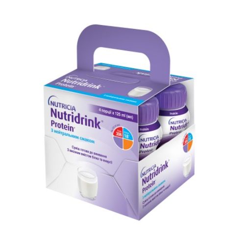 Пищевой продукт д/спец. мед. целей: энтеральное питание Нутридринк Протеин с нейтральным вкусом 500 мл в городе Вышгород : цены, характеристики.  - фото №1 Пищевой продукт д/спец. мед. целей: энтеральное питание Нутридринк Протеин с нейтральным вкусом 500 мл в городе Вышгород : цены, характеристики.