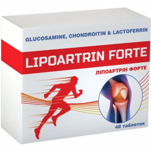 Липоартрин Форте таблетки №48 в городе Канев : цены, характеристики.  - фото №1 Липоартрин Форте таблетки №48 в городе Канев : цены, характеристики.